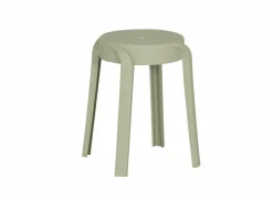 Kruk June 43,5x44,5x55,5cm - polyethyleen - groen