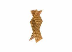 Kruk plooibaar 40x32x45cm - bamboe - naturel