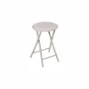 Krukje plooibaar Ø30xH45cm - metaal & PVC - beige