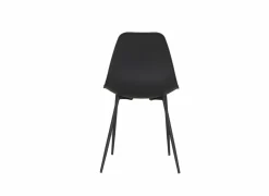 Kuipstoel Goy 46x52,5x82,5cm - polypropyleen - zwart