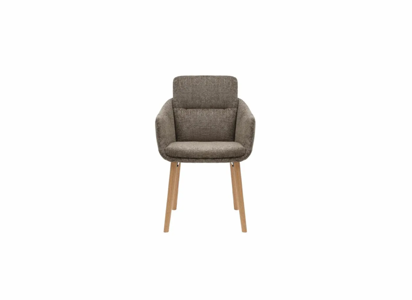 Kuipstoel Suya 59x69,5x87cm - polyestervezel - taupe