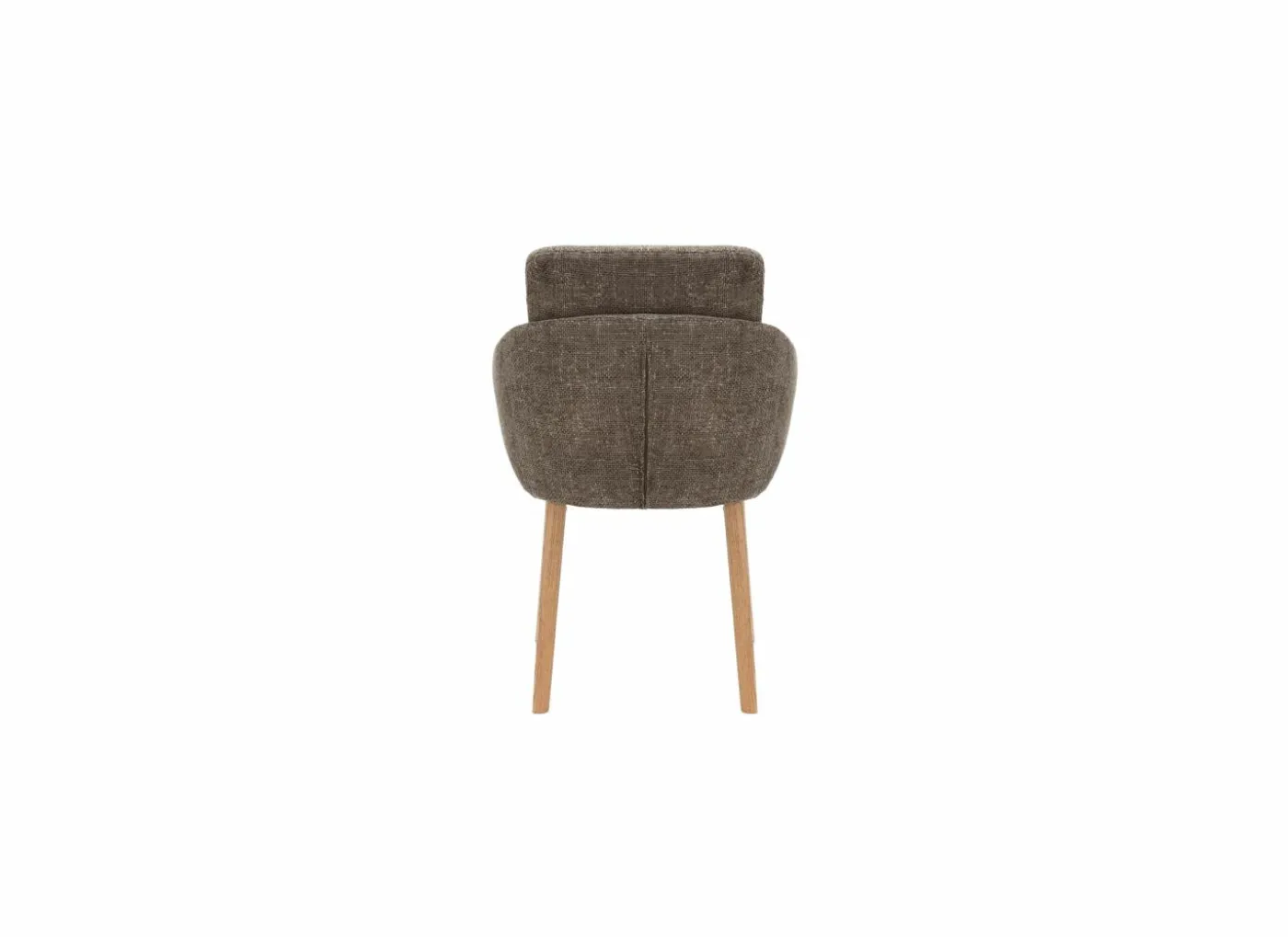 Kuipstoel Suya 59x69,5x87cm - polyestervezel - taupe