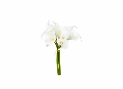Kunstbloem Arum H38cm boeket van 8