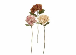 Kunstbloem Hortensia H62cm - kunststof - multicolor