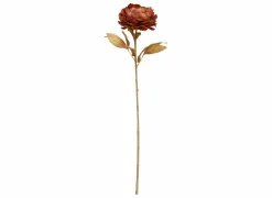 Kunstbloem Pioenroos H76cm - kunststof - multicolor