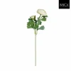 Kunstbloem Ranunculus H48cm