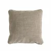 Kussen Carre 45x45cm - stof - grijs