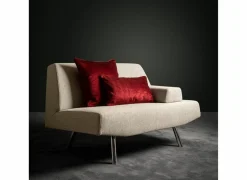 Kussen Chloe 50x50cm - stof - merlot