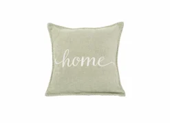 Kussen Damian Home 45x45cm - stof - sage green