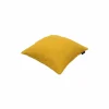 Kussen Eco Outdoor 50x50cm - katoen - geel