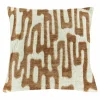 Kussen Elif 45x45cm - stof - terra