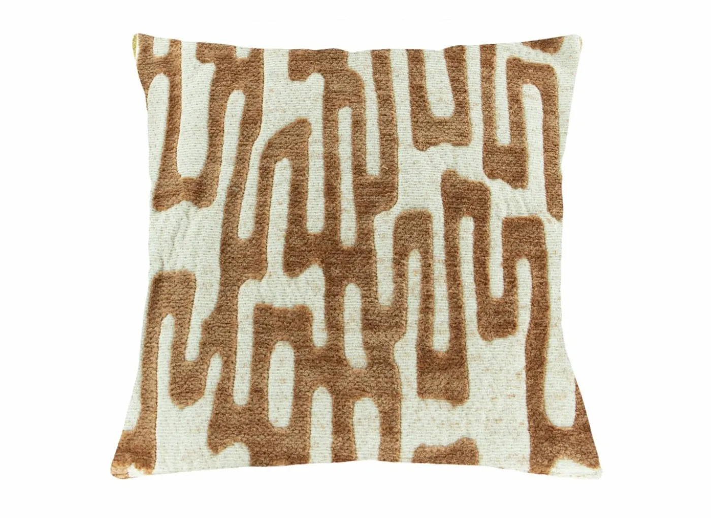 Kussen Elif 45x45cm - stof - terra