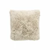 Kussen Fluffy  45x45cm - stof - beige