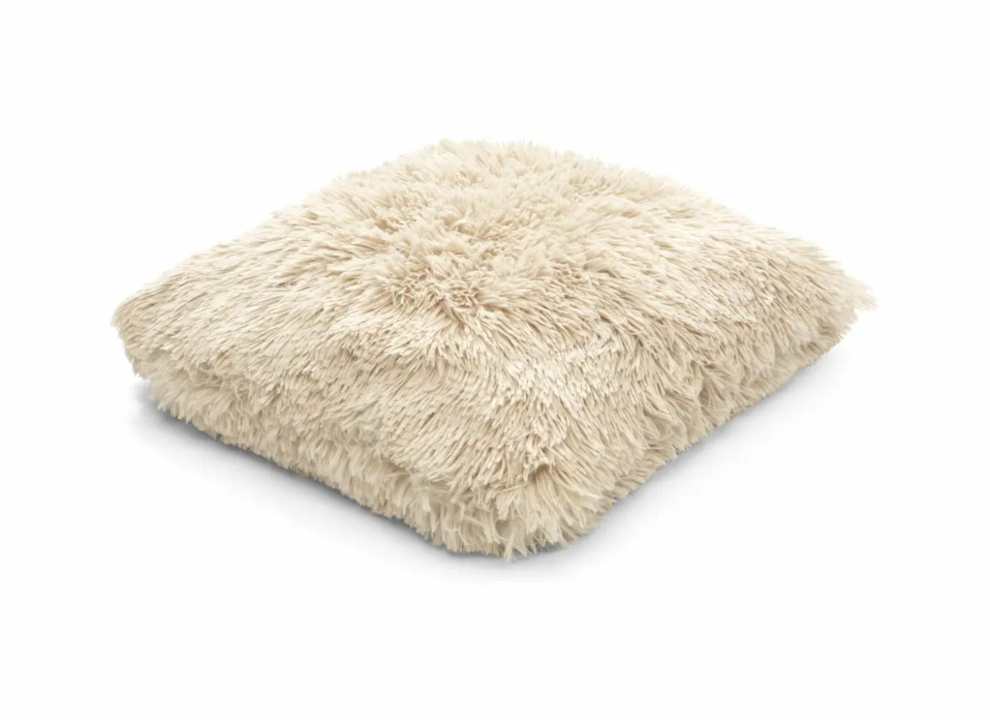 Kussen Fluffy 45x45cm - stof - beige