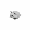 Kussen Kitty 33x20cm - polyester - grijs