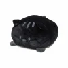 Kussen Kitty 33x20cm - polyester - zwart