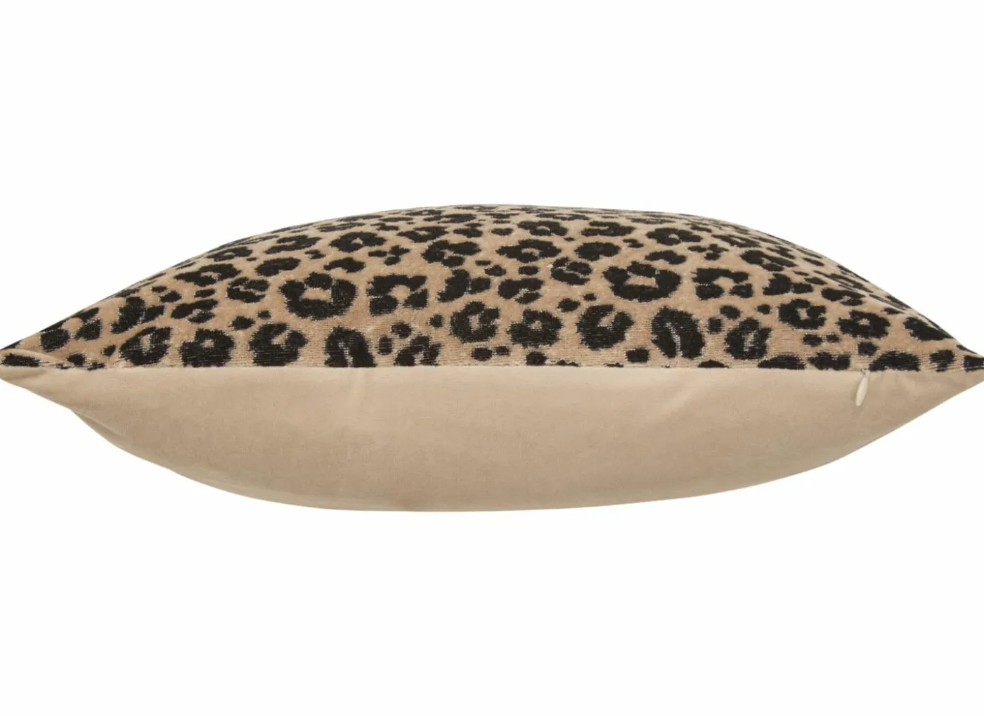 Kussen Lynra 40x40cm - polyester - zwart & bruin
