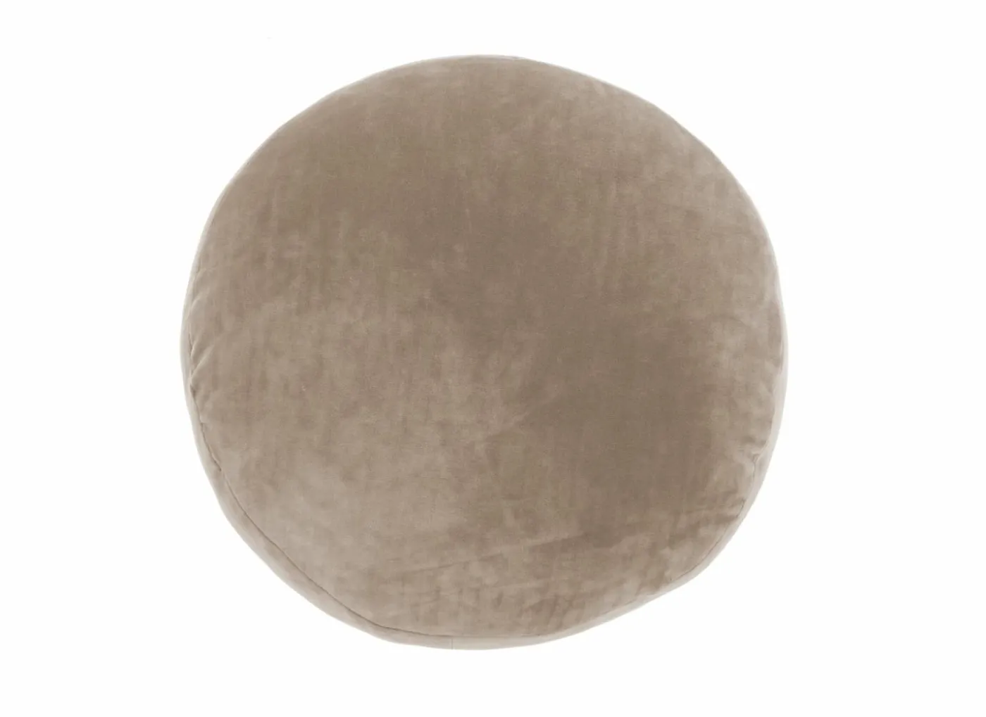 Kussen Marshmallow Ø40cm - stof - taupe