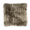 Kussen Ribbed Bear 45x45cm - stof - bruin