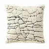 Kussen Rodin 45x45cm - polyester - tofu