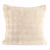 Kussen Wave 45x45cm - polyester - ivoor