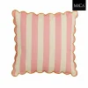 Kussen 45x45cm - katoen - roze