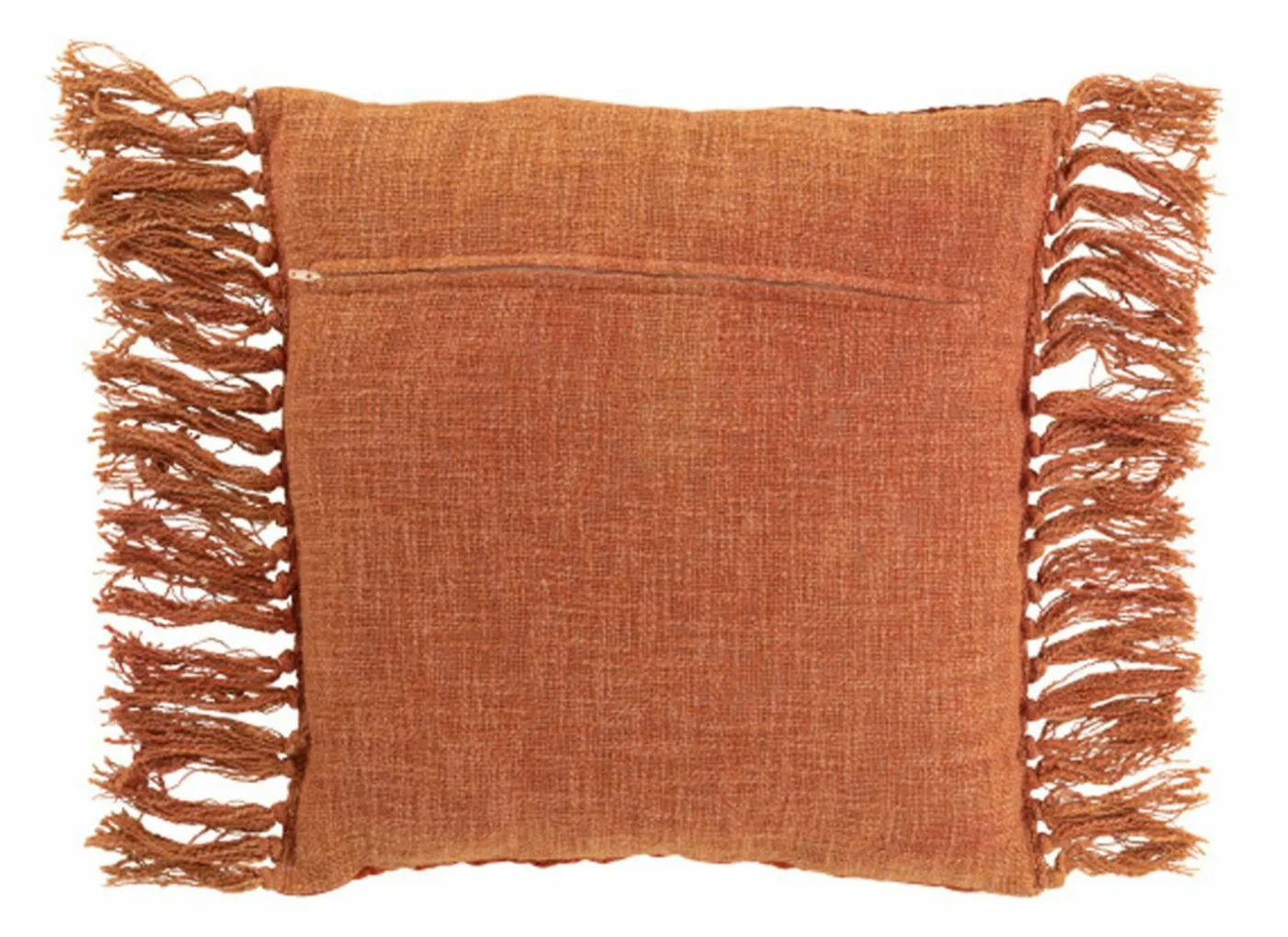 Kussen 45x45cm - stof - koper