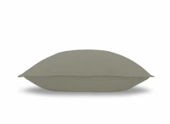 Kussensloop Cupido 65x65cm - katoen - olijf - set van 2