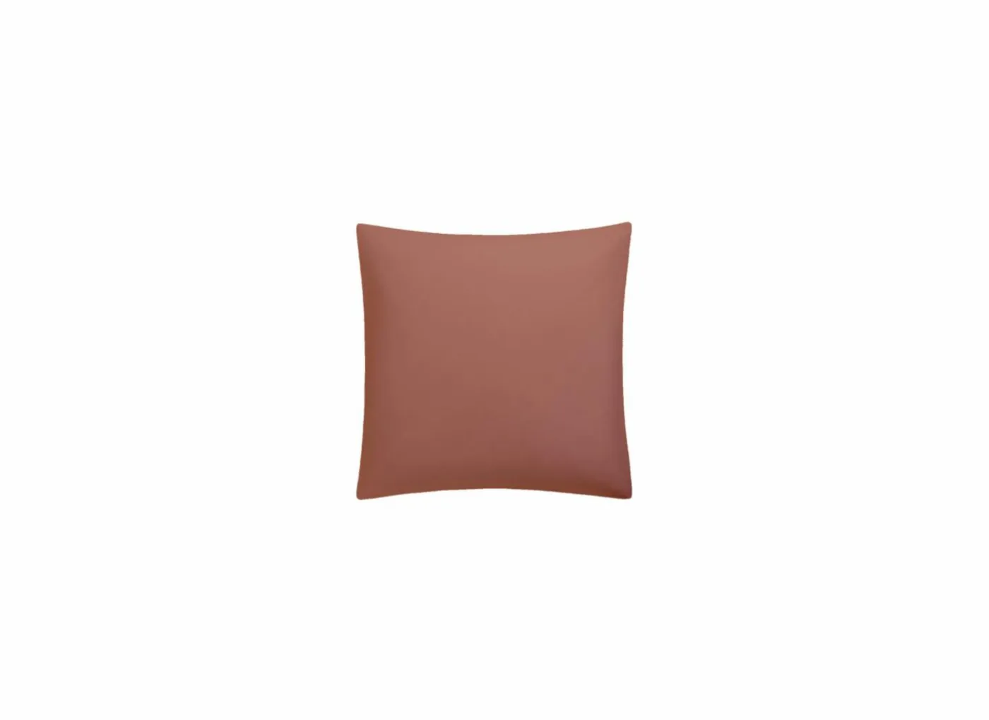 Kussensloop 65x65cm - percale katoen - koper