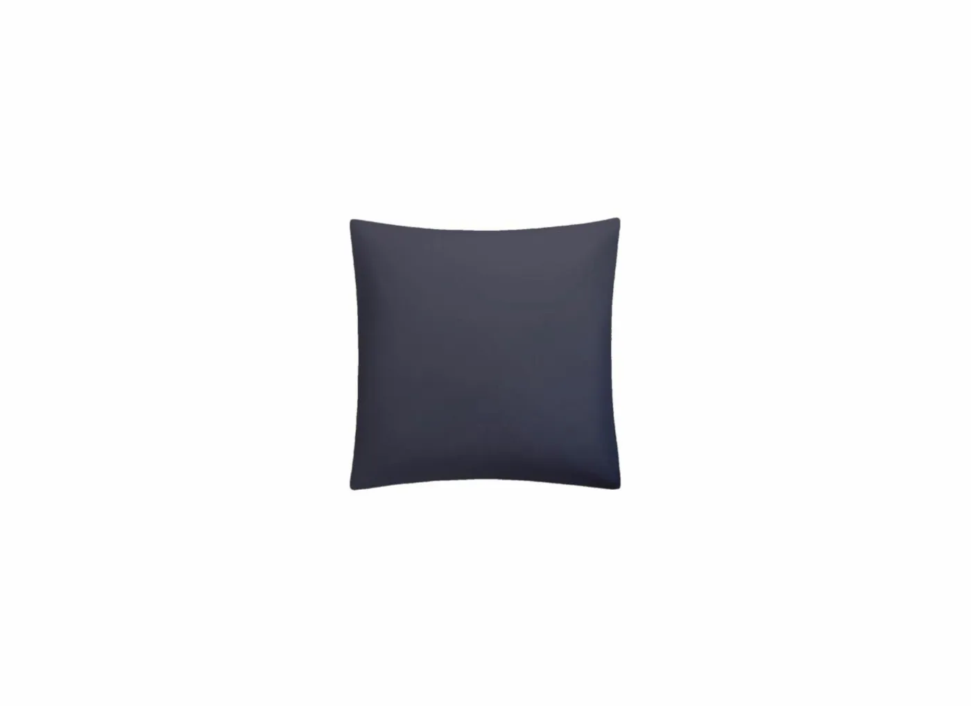 Kussensloop 65x65cm - percale katoen - donkergrijs