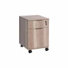 Ladeblok Merida 41x41x61cm - melamine - bruin met slot