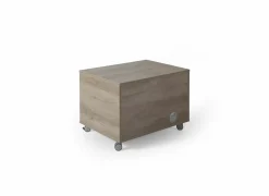 Ladeblok 83x60x55cm - melamine - zwart & nebraska