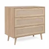 Ladekast Bali 80x40x80cm - melamine - sonoma eik