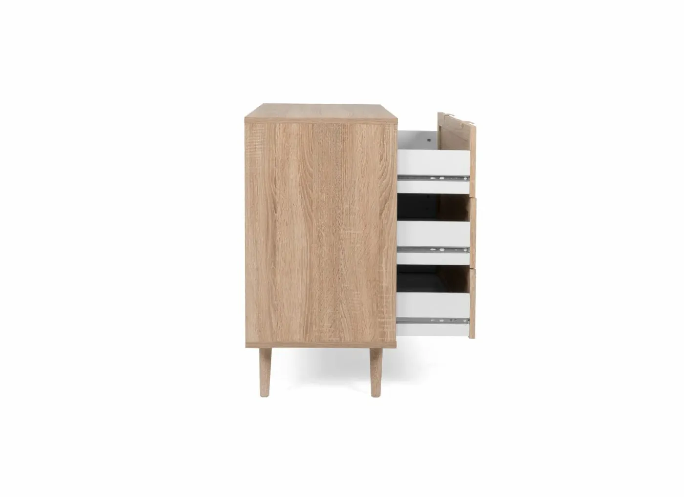 Ladekast Bali 80x40x80cm - melamine - sonoma eik