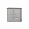 Ladekast Eline 85x46x82cm - decor - white oak/autumn oak