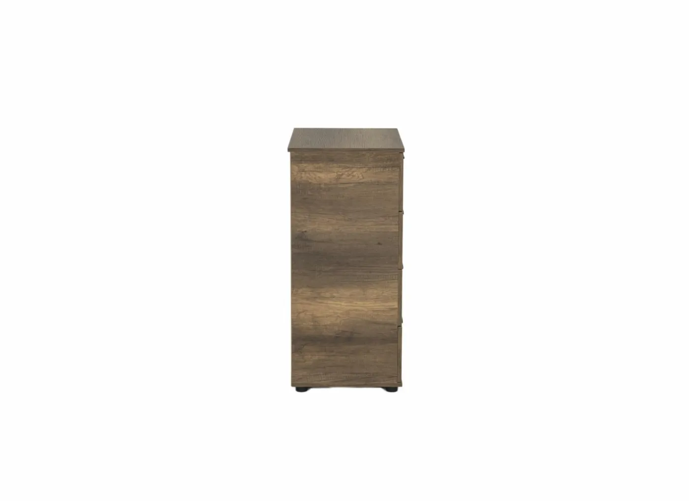 Ladekast Komodo 73x44x96cm - melamine - walnoot