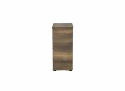 Ladekast Komodo 73x44x96cm - melamine - walnoot