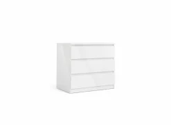 Ladekast Naia 77x50x71cm - MDF - wit hoogglans
