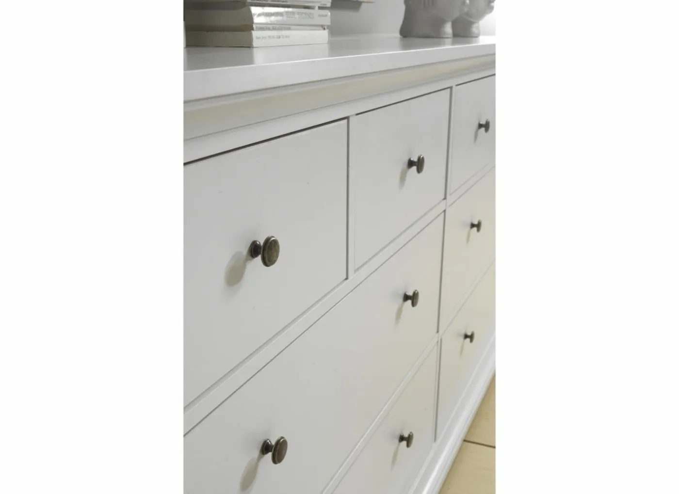 Ladekast Paris 183x49x87cm - decor - wit
