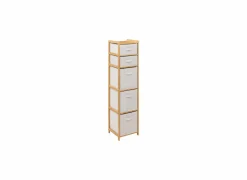 Ladekast Tidy 35x33x144,3cm - bamboe - naturel