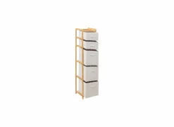 Ladekast Tidy 35x33x144,3cm - bamboe - naturel