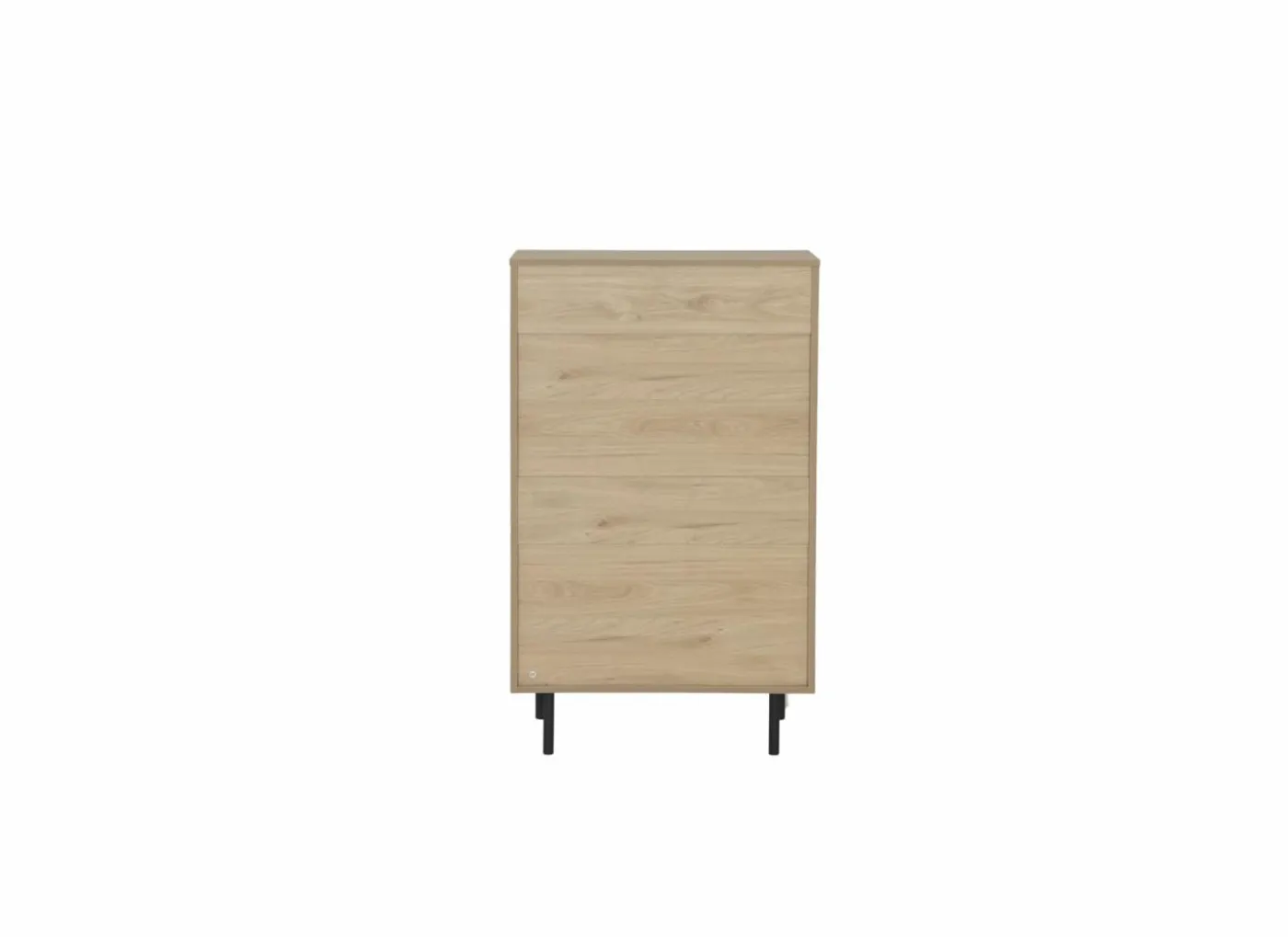 Ladekast Token 73x39,6x118,6cm - melamine - eik