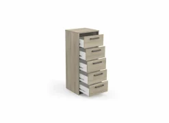 Ladekast Watson 43x40x107cm - decor - kronberg eik & waterford eik
