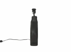 Lampenvoet E27 H30cm - hout - metaal