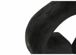 Lampenvoet E27 H30cm - hout - metaal