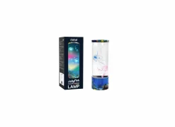 LED lamp Jellyfish H30cm - kunststof & glas - multicolor