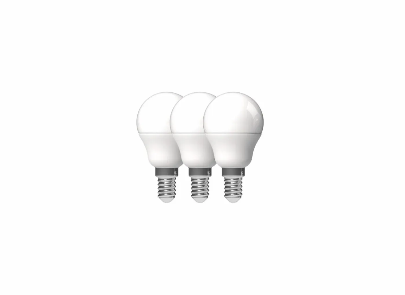 Ledlamp Bol 1,8W E14 - 3 stuks