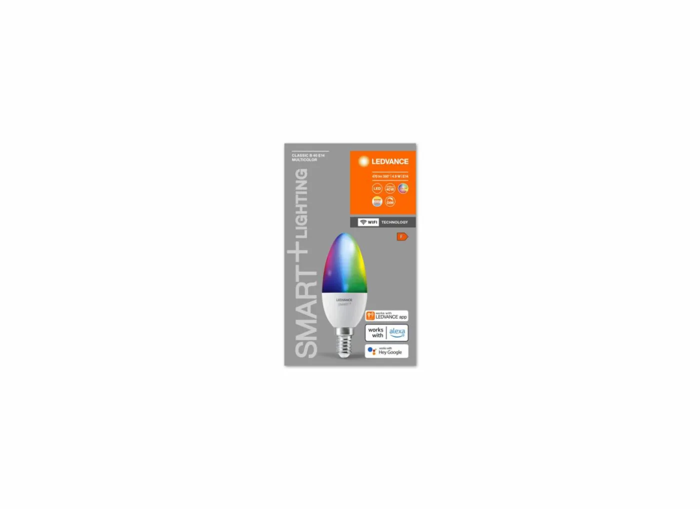 Ledlamp 4,9W E14 - smart/wifi dimbaar