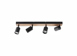 Ledspot Jello Wood met 4 spots 4,5W GU10