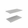 Legplank Ghost 72cm - decor - grijs - set van 2
